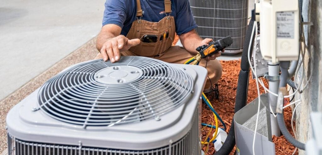 Setting up hvac