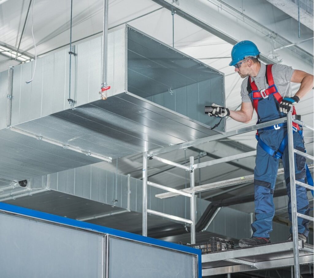 Checking the ventilation